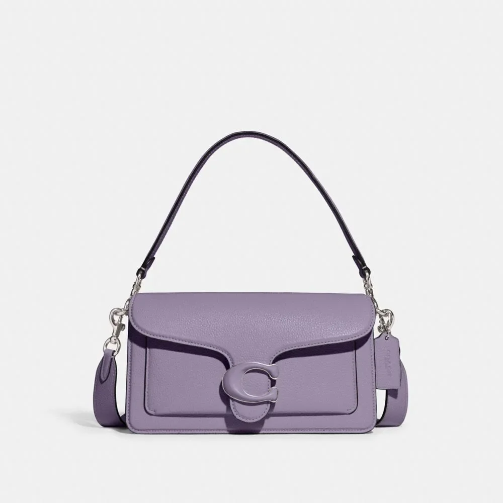 Coach Tabby Shoulder Bag 26 Light Violet - Picture 2 of 15